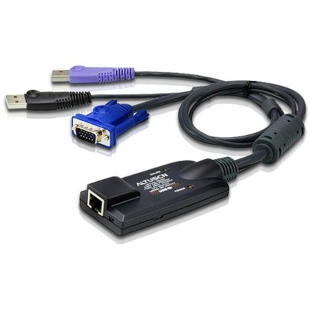 ATEN Usb Virtual Media Kvm Adapter Cable w/ Smart Card Reader (Cpu Module) KA7177